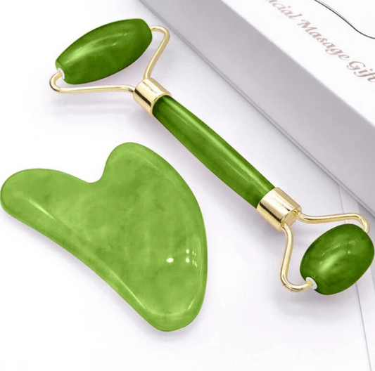 Pack Jade Roller et le Gua Sha masseur