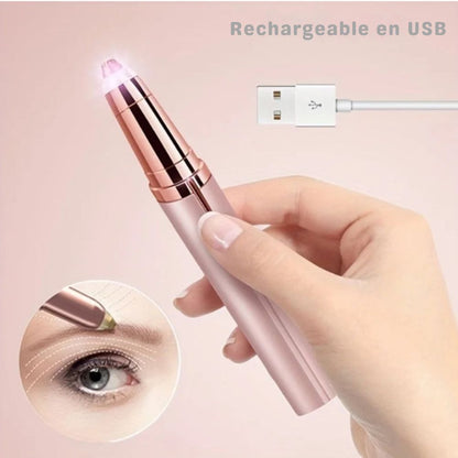 Mini épilateur électrique pour sourcils USB